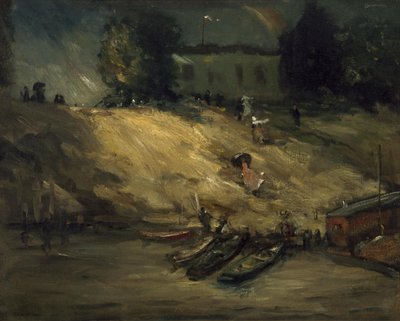 Plötzlicher Regenschauer von Robert Cozad Henri